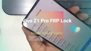 Vivo 1951 Z1 Pro FRP Lock All Vivo Google Account Bypass