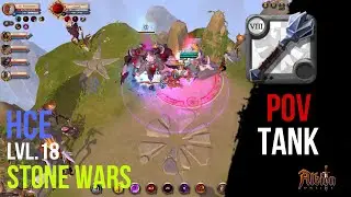 HOW TO PLAY "BIG PULL TANK" - HCE STONE WARS LVL.18 - ALBION ONLINE
