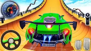 Mega Ramp Car Stunt Master Simulator - GT Impossible Sport Car Racing - Android GamePlay