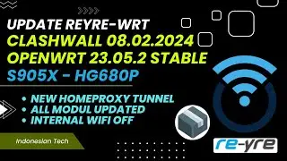OpenWrt 23.05.2 Stable Clash-Wall 08.02.2024 For HG680P WiFi Off | REYRE-WRT
