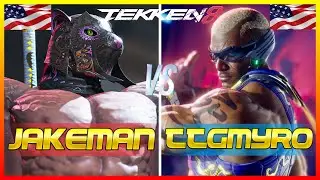 Tekken 8 ▰ Jakeman (Rank #1 King) Vs TTG Myro (Rank #3 Raven) ▰ Ranked Matches