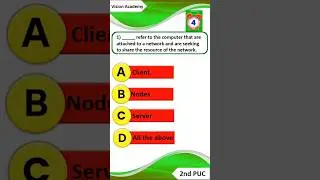 2nd puc computer science mcq questions part 39 