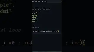 Normal Loop vs ES6 Loop in Javascript #shorts  #shortvideo #coding #javascript #programming