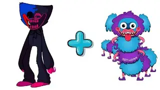 HUGGY WUGGY +  PJ PUG-A-PILLAR = ??? (FNF Animation) 2022 Trends
