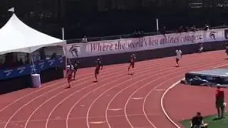 2018 Mt. SAC Relays - Michael Norman - 400 Meter Dash - 44.53