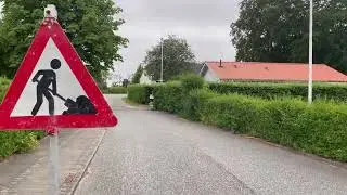 Danish country side..a beautiful village in Denmark 🇩🇰 