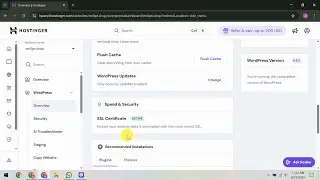 How To Install SSL in Hostinger