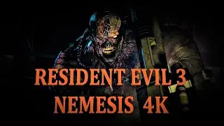 Resident Evil 3 Remake FIXED CAMERA Movie 4K