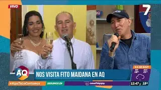 Entrevista y Canciones en Canal 7 ( Cerca de ti- Fito Maidana  - Corazon Delator ,Soda Stereo)