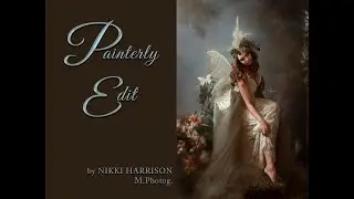 Full PAINTERLY EDIT using Photoshop | Fairy Portrait ART