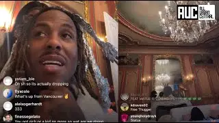 "200k Chandelier" Rich The Kid Gives Tour Of His Paris Mansion