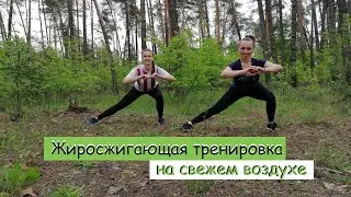 Жиросжигающая тренировка на свежем воздухе//Тренировка для ног
