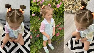 Зачіска в садочок / Красива зачіска для дітей /Зачіска для дівчаток