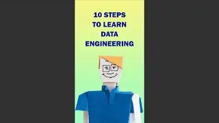10 STEPS TO LEARN DATA ENGINEERING 🔥 Data Engineer Roadmap