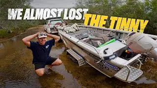 Our REMOTE Kimberly Adventure - Crossing GONE WRONG - Major 4x4 Recovery