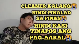Cleaner kalang pala, hindi pinalad sa pinas hindi kasi tinapos ang pag aaral😭🇨🇦 Vlog #360