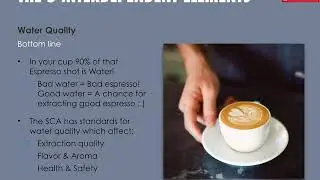SCA Barista Foundation Module - Part 4 - Sharing my old PowerPoint slides with content explanations.