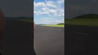 Top flite p51 flight 2
