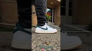 What’s the best Lace Swap for the Jordan 1 Low Oxidized Green?
