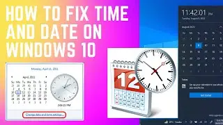 How to fix date and time permanently in windows 10 (complete) || Set date and Time in windows 10