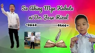 Sa Aking Mga Kabata ni Dr. Jose Rizal (kindergarten poem contest) | Bron Andrei
