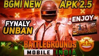 BGMI Unban🔥Official Announcement 🤔bgmi unban date