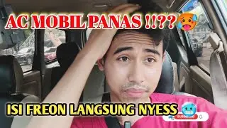 TAMBAH FREON AC MOBIL SENDIRI HASILNYA DINGIN