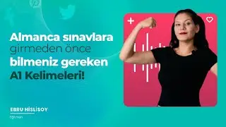 Bu kelimeler Almanca sınavlarında çıkar! | Almanca A1 Kelime Çalışmaları