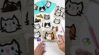 TEJIDOS GATITOS STAMP CROCHET