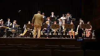 MSHS Jazz Band at the 2024 EIU Jazz Festival 2 of 3.
