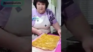 Рулет з яблуками 🍎🍏 Хто пробував готувати? #рецепт👌