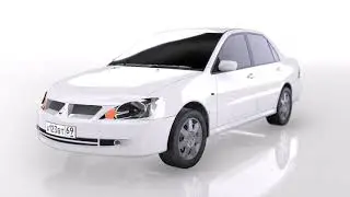 Mitsubishi Lancer 2008 из Automation для BeamNG.Drive