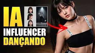 Como Criar uma Influenciadora de Dança com IA (Motion Control Passo a Passo)