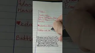 TRANSFORM Your Notes with the CORNELL METHOD!