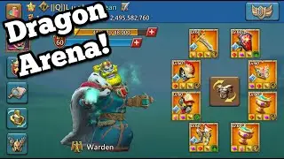 Dragon Arena vs LH! - Lords Mobile