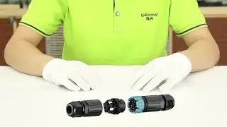 How to joint wire crimp male female  connector(EW-P25MF)