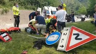 24 giugno 2017 - Incidente sulle Coste a Odolo