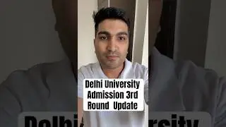 Delhi University 3rd round #du #duadmissions2024 #csas #duadmissionupdates #cuet #cuetadda247 #pw