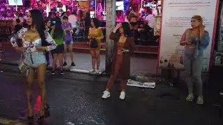 Patong Bangla Road, Phuket, Thailand (2020) | Walking Tour - Thai Entertainment (RAW Footage)