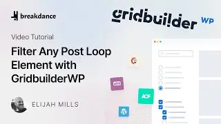 How To Filter Any Post Loop Element In Breakdance With WP Grid Builder