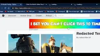 you can't click on this 10 times
