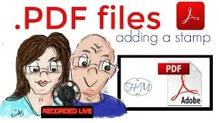 How to add Stamp to PDF recorded live - The H&M Show 2