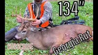 Hunting Georgia Rut | Target Buck Down | Self Filmed Bow Hunt