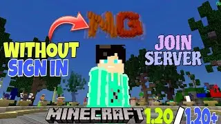 How to join server/smp without sign in Minecraft pe। Joining server without sign in , In Minecraft ।
