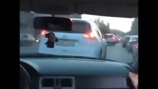 Приора валит в потоке шашками