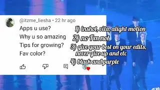 ✨QNA✨ #blackpink #bts #kpop #edit #fyp #qna @jeon_lovesick