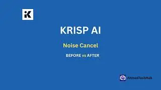 Krisp AI Noise Cancellation — Live Before & After Test 2026