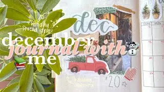 🌲 - december journal with me ˗ˏˋ + holiday bujo spread ideas! ˎˊ˗