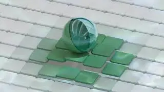 Green ball | Blender