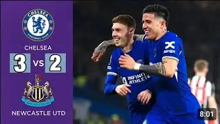 Chelsea vs Newcastle United 3-2 Highlights
